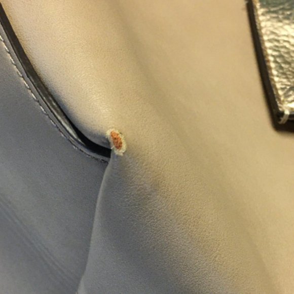 Nine West Caden Tote w/ gold hanging wristlet - Picture 10 of 10